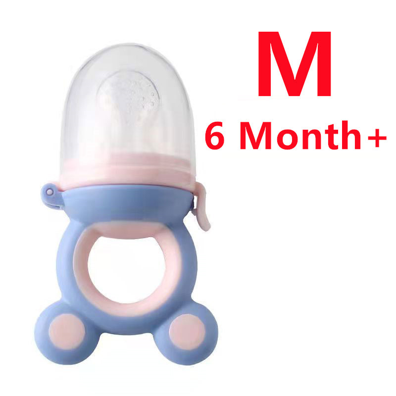 Mauve Baby Teether Nipple Fruit (Set of 3)