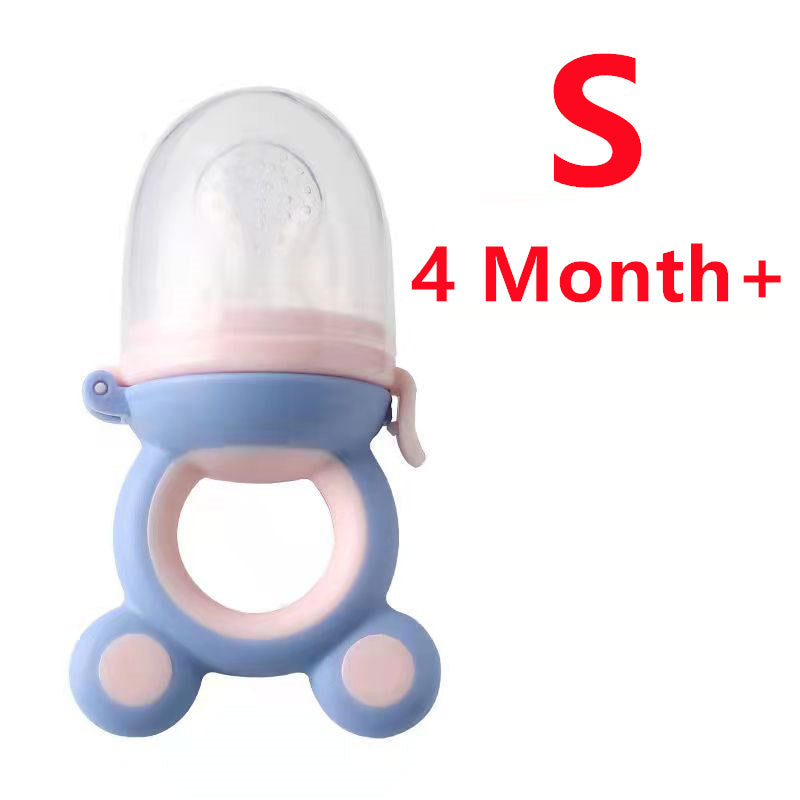 Mauve Baby Teether Nipple Fruit (Set of 3)