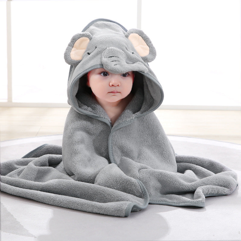 Elephant Baby Bath Towel