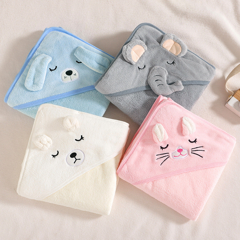 Elephant Baby Bath Towel