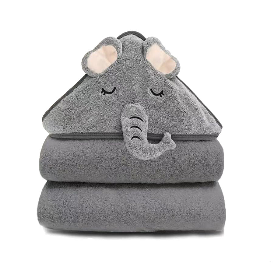 Elephant Baby Bath Towel
