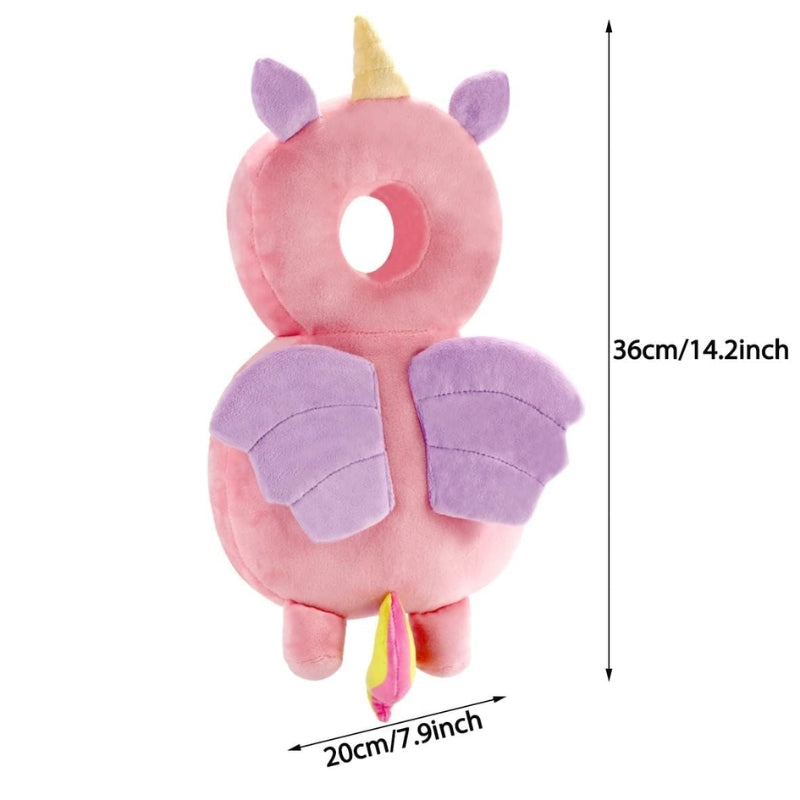 Pink Unicorn Baby Head Protector