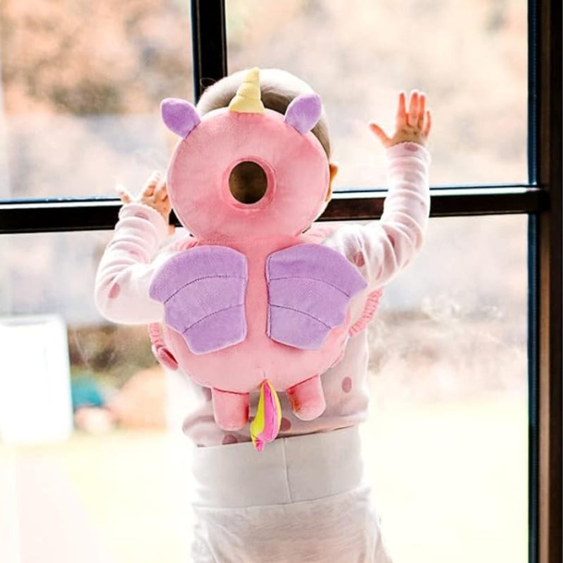 Pink Unicorn Baby Head Protector