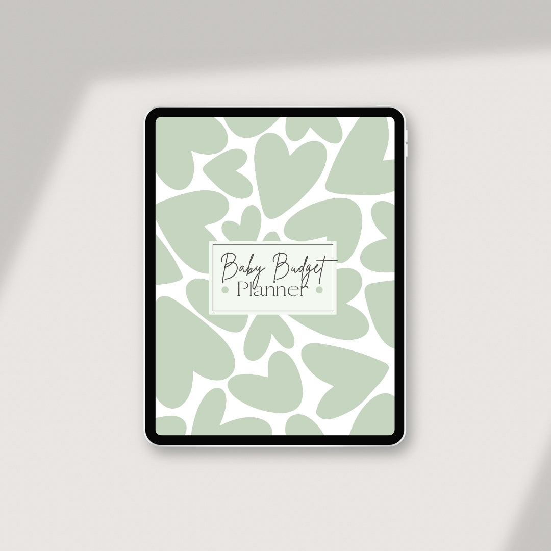 Baby Budget Planner (Green)