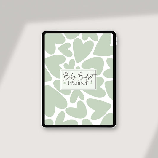 Baby Budget Planner (Green)