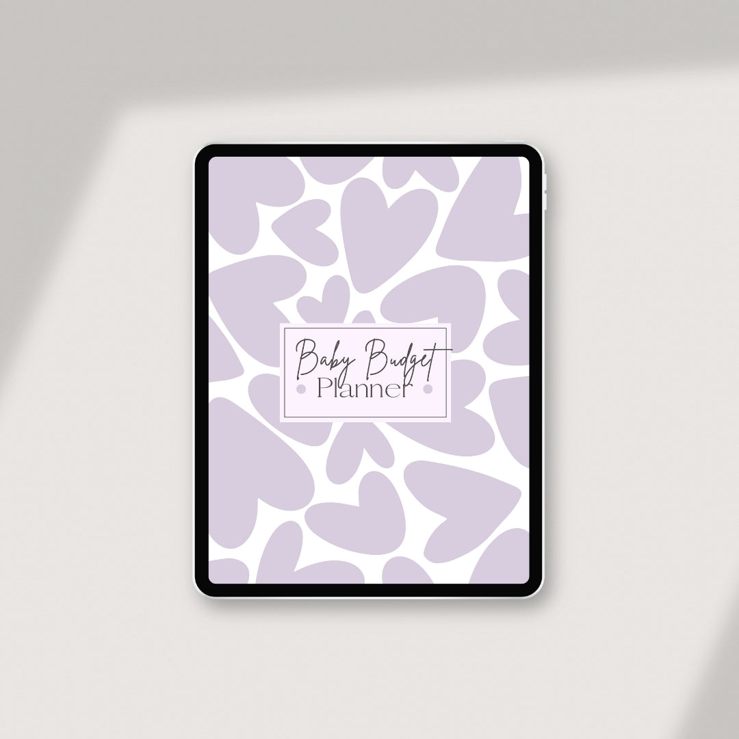 Baby Budget Planner (Purple)