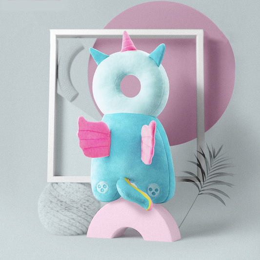 Blue Unicorn Baby Head Protector