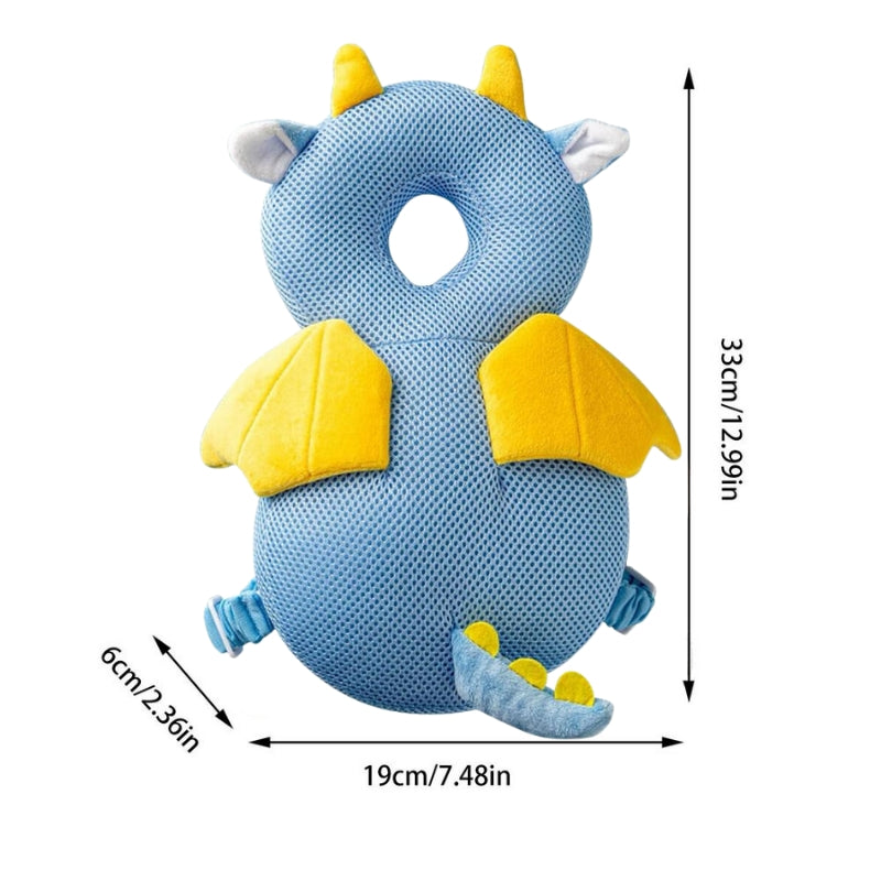 Blue Dragon Baby Head Protector