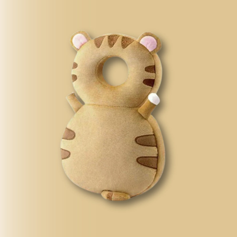 Brown Tiger Baby Head Protector