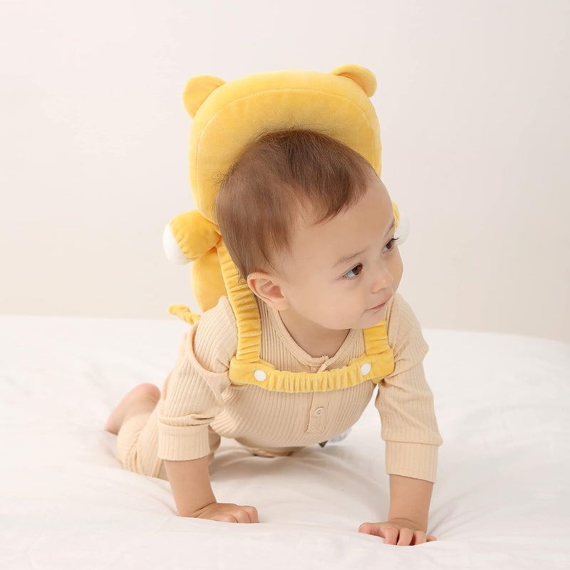 Brown Tiger Baby Head Protector