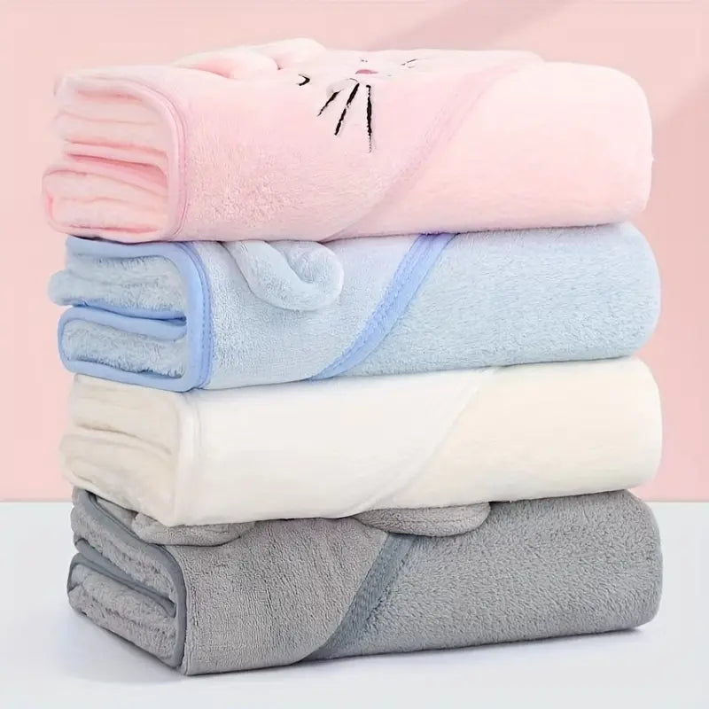 Kitten Baby Bath Towel