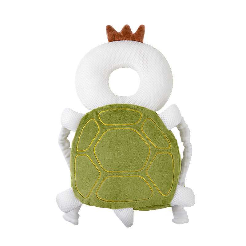 Green Turtle Baby Head Protector