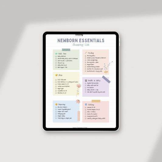 Newborn Essentials Shopping List