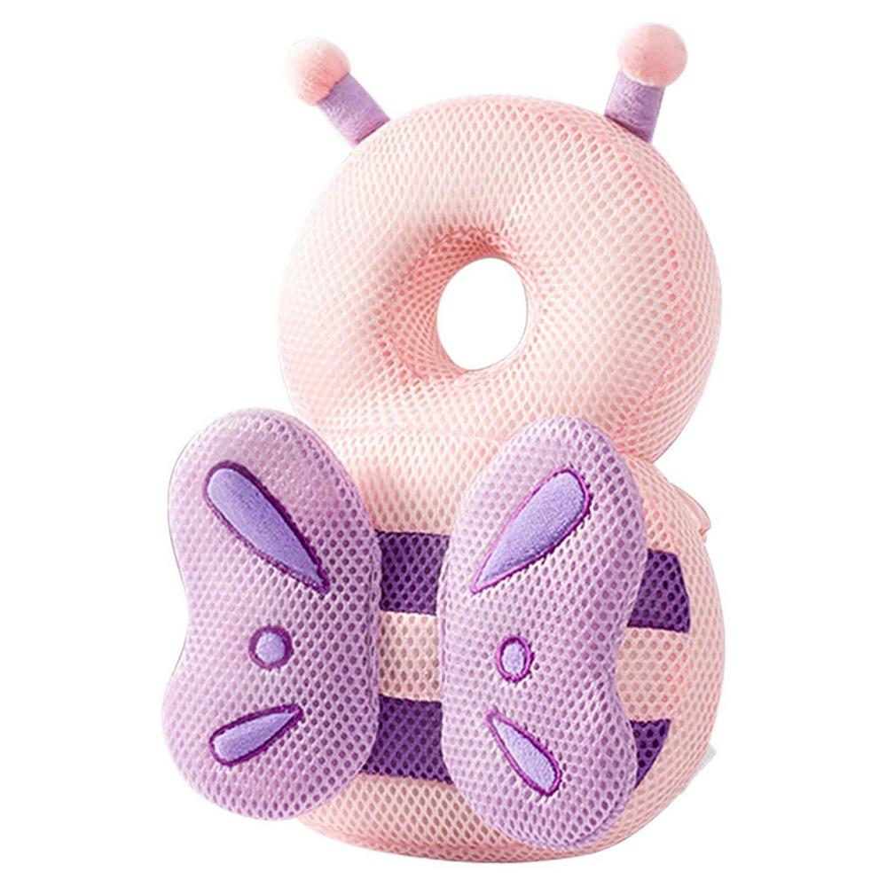 Pink Butterfly Baby Head Protector